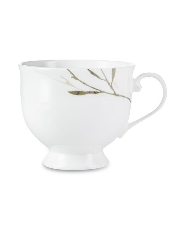 Чашка чайная с блюдцем Narumi Ботаника 230 мл, фарфор костяной - фото 6