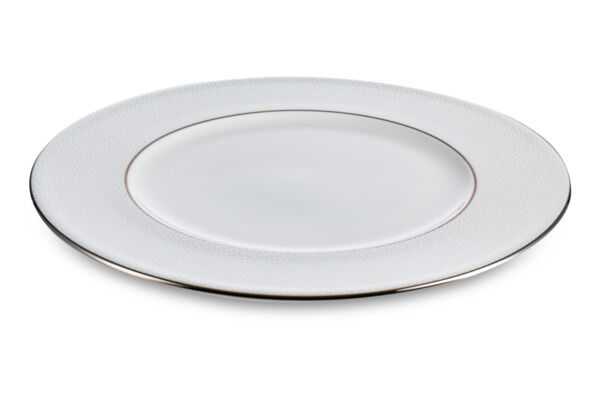 Тарелка закусочная Narumi Белый жемчуг 21 см, фарфор костяной - фото 2