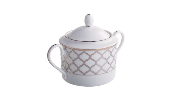 Сахарница Noritake Царский дворец, платиновый кант 325 мл - фото 5