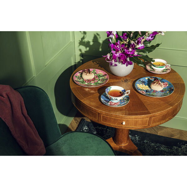Чашка чайная с блюдцем Wedgwood Золотой попугай 140 мл - фото 2