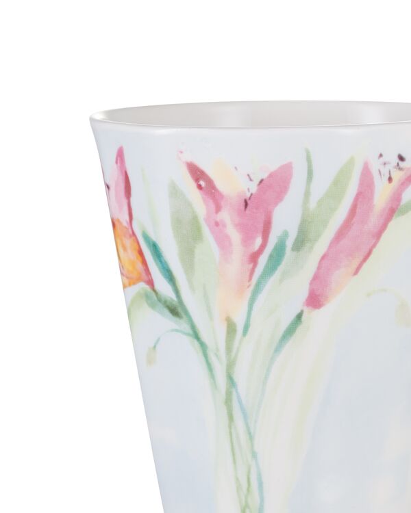Кружка Heritage Свежие цветы Лилии 370 мл, фарфор костяной, Just mugs - фото 7