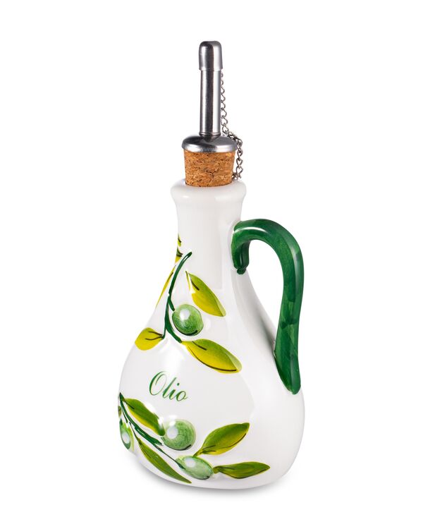 Бутылка для масла Оливки 10х7 см, h17 см, керамика, Edelweiss - фото 6