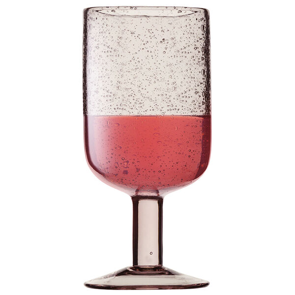 Набор бокалов для вина Flowi, 410 мл, розовые, 2 шт. - фото 5