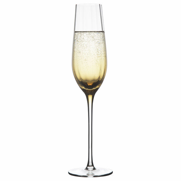 Набор бокалов для шампанского Gemma Amber, 225 мл, 2 шт. - фото 4