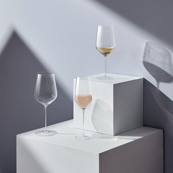 Бокал для белого вина Невидимая ножка трио 420 мл, хрусталь, Nude Glass - фото 2