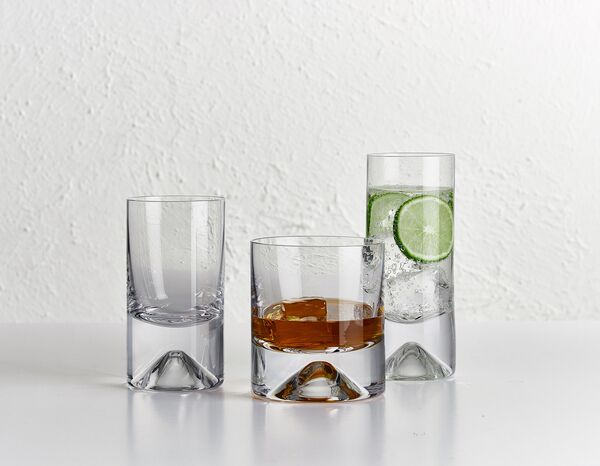 Набор стаканов для виски №9 350 мл, 2 шт, стекло хрустальное, Nude Glass - фото 2