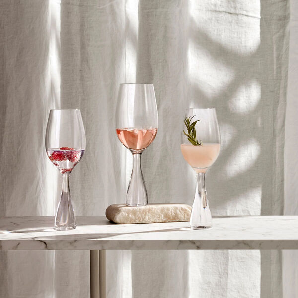Набор бокалов для белого вина Wine Party 350 мл, 2 шт, стекло хрустальное, Nude Glass - фото 2