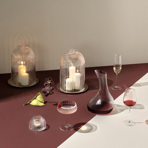 Набор бокалов для шампанского Round UP 200 мл, 2 шт, стекло хрустальное, Nude Glass - фото 2