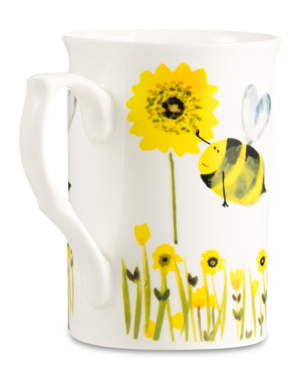 Кружка Buxton Жужжики Шмель 325 мл, фарфор костяной Just mugs - фото 5