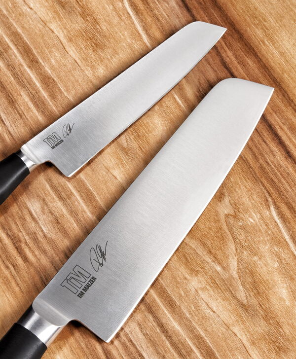 Нож хлебный KAI Камагата 23 см, кованая сталь, ручка пластик - фото 2