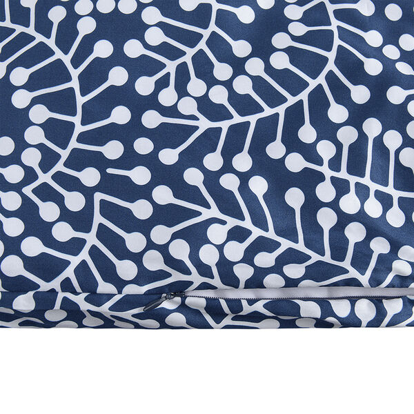 Евро - Комплект постельного белья, 200х220 см темно-синего цвета с принтом Спелая смородина , Tkano Scandinavian touch - фото 5