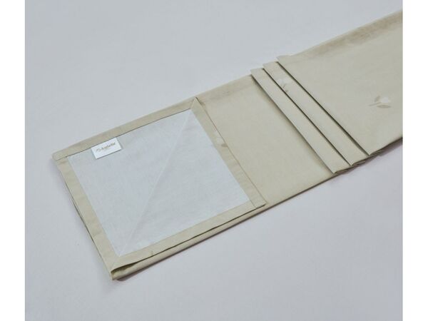 Комплект с ЛЕТНИМ одеялом из печатного сатина 200х220 см, простыня 240х260 см с навлочками 50х70-2 шт. - фото 4