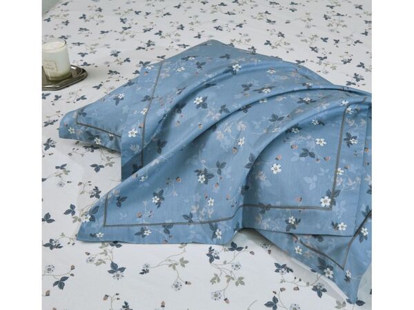 Комплект с ЛЕТНИМ одеялом из печатного сатина 160х220 см, простыня 180х245 см с навлочками 50х70-2 шт. - фото 3