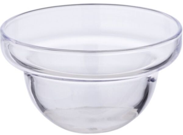 Икорница со стеклянной чашей Пальма Д19хН12,5 см, Edzard - фото 3