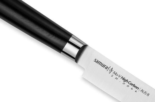 Нож кухонный "Samura Mo-V" мясницкий 192 мм, G-10 - фото 4