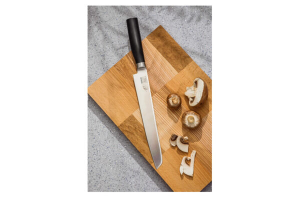 Нож кухонный KAI Камагата 15 см, кованая сталь, ручка пластик - фото 5