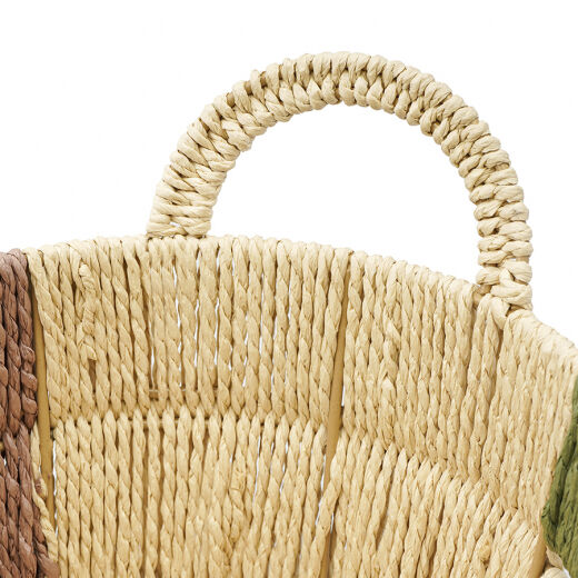 Корзина плетеная овальная Bodhran Nature из коллекции Ethnic, размер S - фото 4