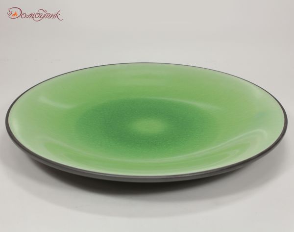Тарелка "Зелёное стекло" 28 см - фото 3