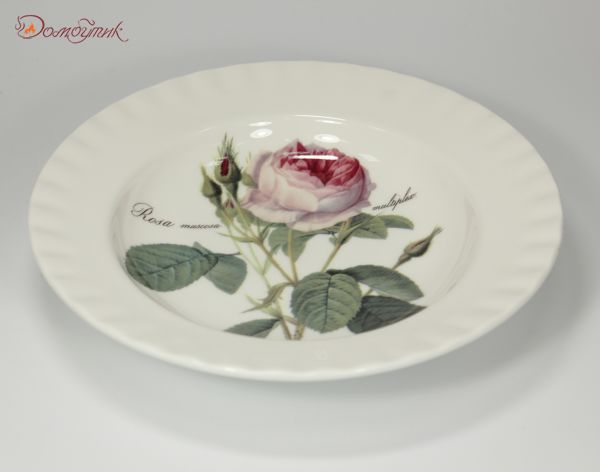 Тарелка суповая "Роза Редаут" 22,5 см - фото 3