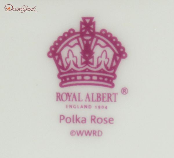 Тарелка"Полька роз" 16 см - фото 6