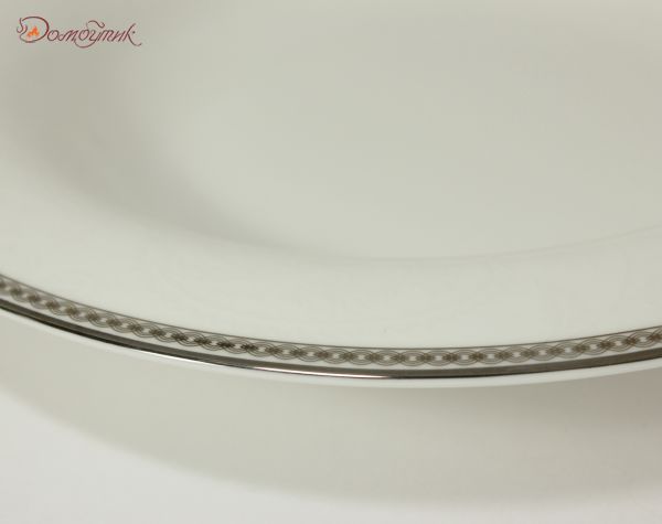 Набор суповых тарелок "Серебряная вышивка" 24 см, 6 шт. - фото 5
