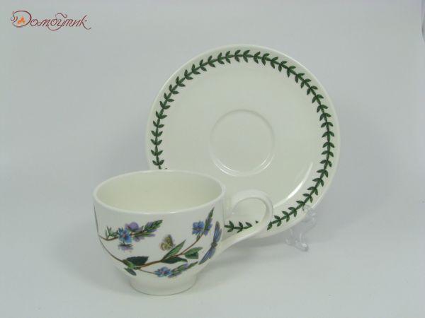 Чашка для завтрака с блюдцем ""Botanic Garden Вероника " - фото 2