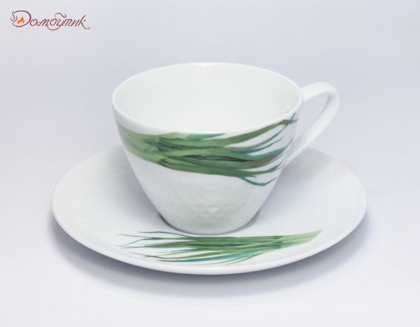 Чашка чайная Noritake "Овощной букет.Зелёный лук" 210мл - фото 9