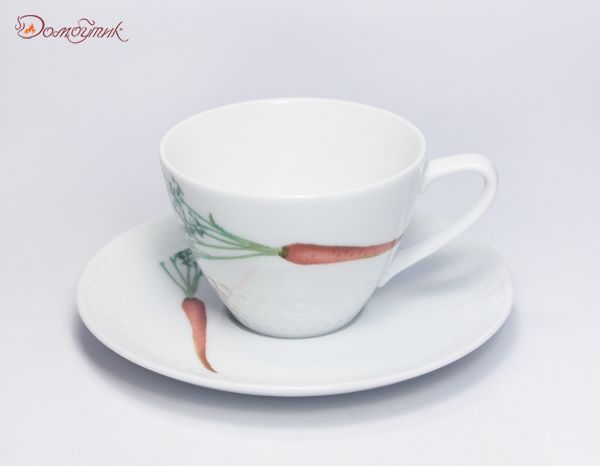 Чашка чайная Noritake "Овощной букет.Морковка" 210мл - фото 8