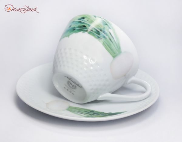 Чашка чайная Noritake "Овощной букет.Редька" 210мл - фото 8