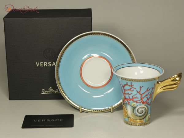 Кофейная пара "Les Tresors de la Mer" : Versace 180 мл - фото 6
