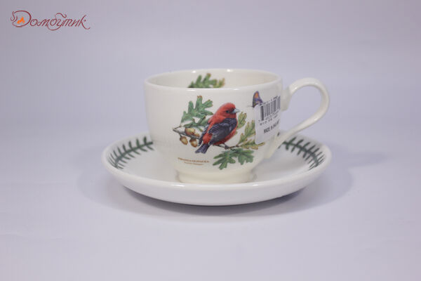 Чашка чайная с блюдцем Portmeirion Ботанический сад.Птицы.Пиранга 200 мл - фото 2