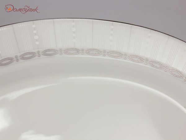 Блюдо овальное "Белый Антик"  22,5х16,5 см - фото 2