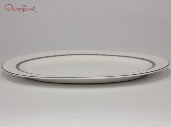 Блюдо овальное "Белый Антик"  22,5х16,5 см - фото 4