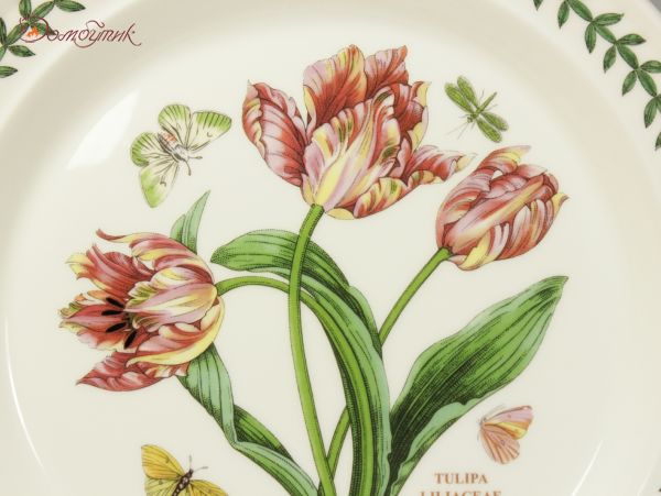 Тарелка обеденная "Botanic Garden Тюльпаны" 27 см - фото 2