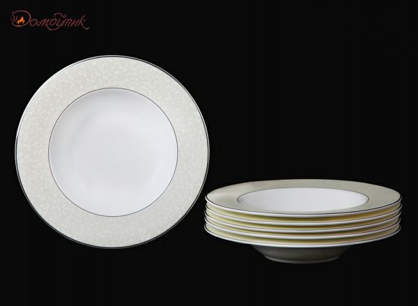 Набор суповых тарелок "Пьяцца" 23 см, 6 шт. - фото 2