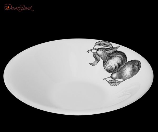 Набор суповых тарелок 21,5 см "Олив Маркет" Микс, 4 шт. - фото 4