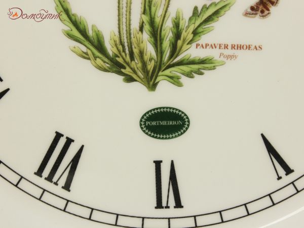 Часы настенные "Botanic Garden Мак" 26,5 см - фото 3