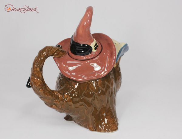 Чайник "Филин - волшебник" 900 мл, из реставрации - фото 4