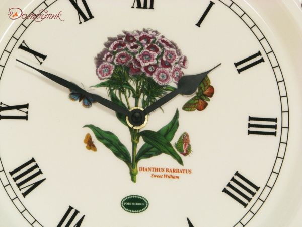 Часы настенные "Botanic Garden Гвоздика турецкая" 26,5 см - фото 2