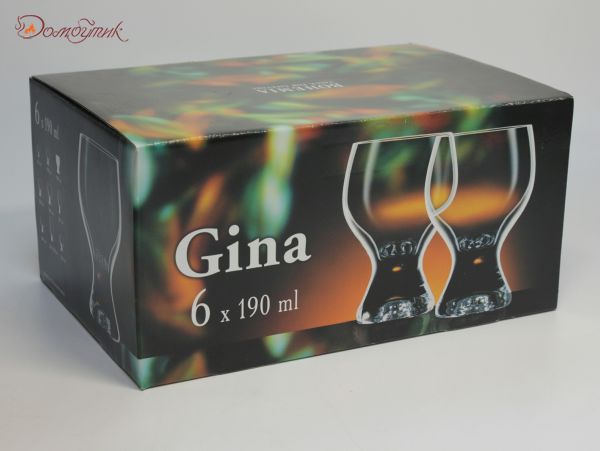 Бокалы для вина "Джина" 190 мл, 6 шт. - фото 5