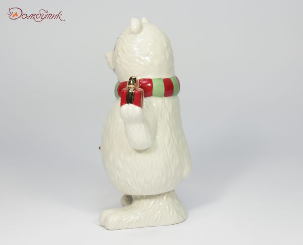 Фигурка "Новогоднее ассорти" : Полярный мишка 15,5 см - фото 2