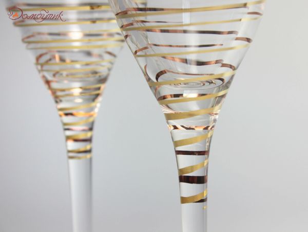 Бокалы для шампанского "Аморосо" 200 мл, 2 шт. - фото 4