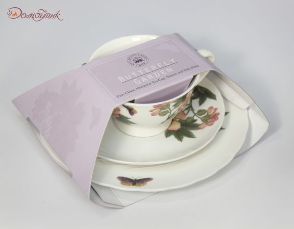 Чайный набор "Баттерфляй Пурпур" 200 мл (3 предмета) - фото 7