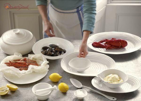 Набор посуды для завтрака на 4 персоны "Софи Конран" (19 предметов) - фото 2