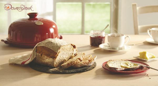 Набор для выпечки хлеба - форма керамическая и лопатка пекарская - фото 7