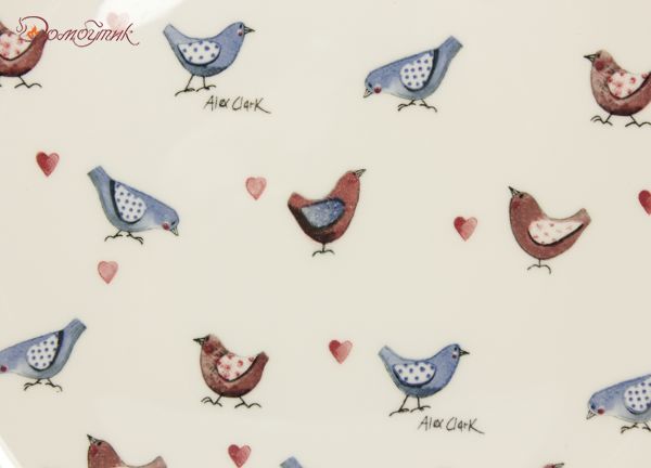 Тарелка "Love Birds" 25,5 см - фото 2