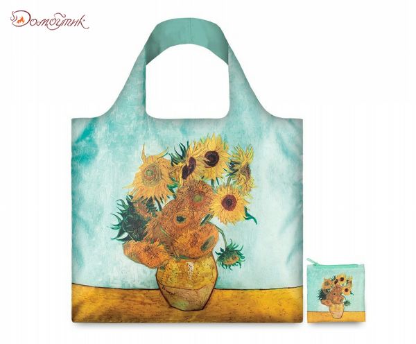 Сумка "Vincent Van Gogh. Vase with Sunflowers" - фото 2