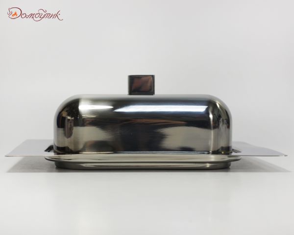 Масленка с металлической крышкой "Cubo" 18,5x12,5x7,5 см - фото 3
