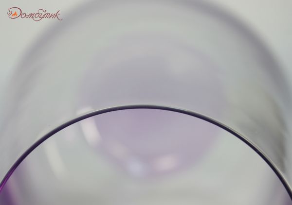 Ваза "Оптика" фиолетовая 31см - фото 3