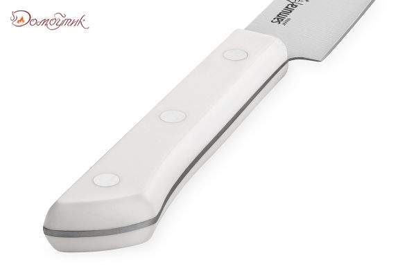 Нож кухонный "Samura HARAKIRI" для нарезки 196 мм, корроз.-стойкая сталь, ABS пластик - фото 2